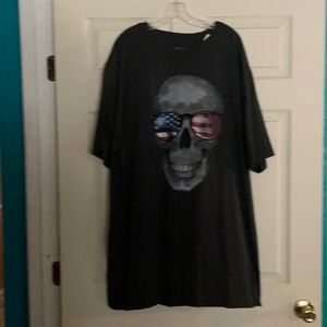 Men’s True Nation Americana Skull tShirt 4 XLT